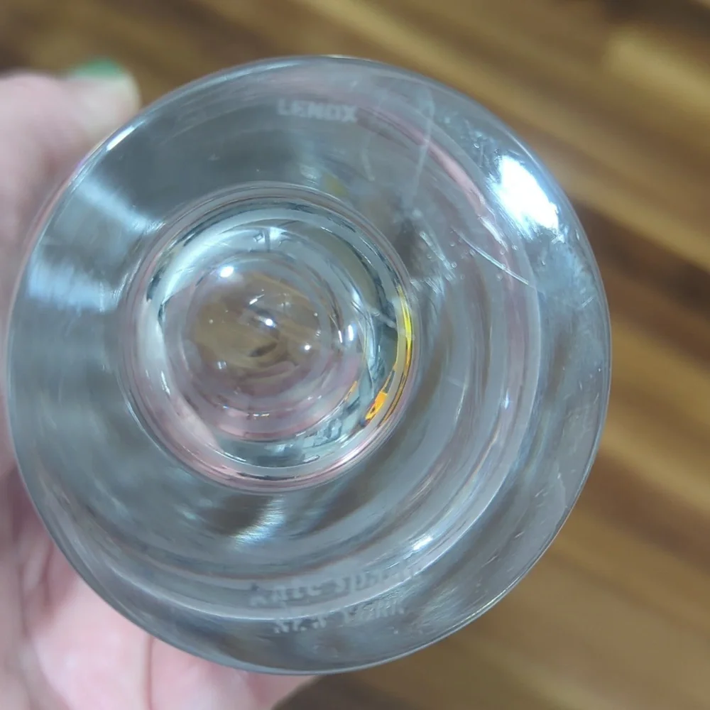 Kate Spade New York Lenox Clear Glass Banded Vase